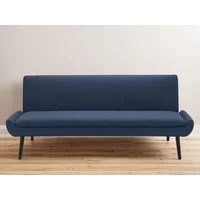 Julian Bowen Gaudi Blue Linen Sofa Bed