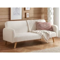 Birlea Micah White Fabric Sofa Bed