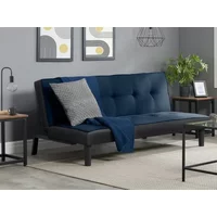 Birlea Aurora Midnight Blue Velvet Sofa Bed
