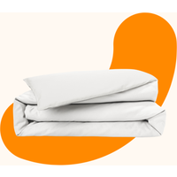Emma Bed Linen Duvet Cover Sateen 300 TC 225x220 Plain