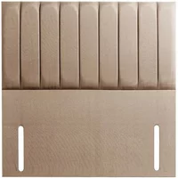 Deluxe Settle Fabric Floor Standing Headboard - 6ft Super King Size