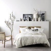 Linen House Haze Duvet Set White - Size Double