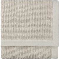 Yard Canopy Waffle Throw - Taupe Cotton - Size 240 cm x 260 cm