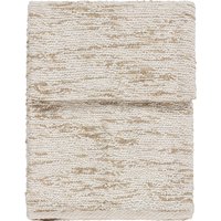 Yard Heath Cotton Tasselled Throw - Natural - Size 130 cm x 180 cm