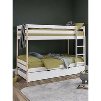 Julian Bowen Nova Two Tone Bunk Bed - White/Pine