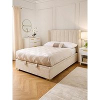 Very Home New Dakota Boucle Lift Up Ottoman Bed With Mattress Options (Buy & Save!)