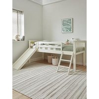 Very Home Novara Mid Sleeper With Slide With Mattress Options (Buy & Save!)