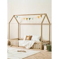 Tutti Bambini Grande Casa Montessori Toddler Floor Bed - Light Oak