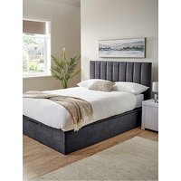 Very Home Nova End Lift Storage Ottoman Up Bed With Mattress Options (Buy & Save!) - Bed Frame With Memory Mattress