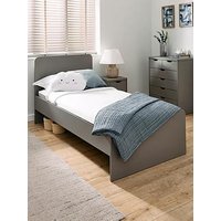 Very Home Aspen Children'S Single Bed With Mattress Options (Buy & Save!) - Grey Oak - Bed Frame Only