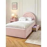 Very Home Rainbow Children'S Single Bed Frame With Drawers And Mattress Options (Buy And Save!) - Pink - Fsc&Reg; Certified - Bed Frame Only