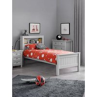 Julian Bowen Maine Bookcase Bed 90 Cm - Dove Grey