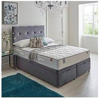 Airsprung Viva Hybrid 1000 Pocket Ottoman Divan - Grey - Fsc&Reg; Certified
