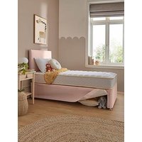 Silentnight Maxi-Store Bed With Astro 600 Pocket Mattress (Headboard Included) - Soft Pink