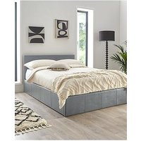 Very Home Marston Faux Leather End Lift Up Storage Ottoman Bed With Mattress Options (Buy And Save!)