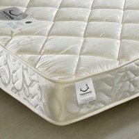 Eclipse Pocket Sprung 800 Quilted Fabric Mattress - Single - Soft to Medium Firmness - Damask Fabric - 3ft (90 x 190 cm) - Happy Beds