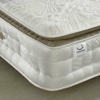 Windsor 3000 Pocket Sprung Memory Wool Orthopaedic Pillow Top Mattress - 3ft Single (90 x 190 cm)
