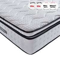Space - King Size - 2000 Pocket Spring Pillowtop Mattress - 6ft - 180 x 200cm - SleepSoul - Happy Beds