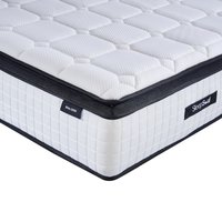 SleepSoul Bliss - Double - 2000 Pocket Spring Mattress - Foam/Fabric - Vacuum Packed - 4ft6