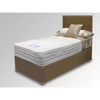 ASC Sorrento Natural Pocket 2000 Lunar Divan Bed - 2ft6 Small Single