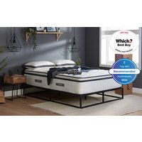 SleepSoul Space 2000 Pocket Memory Pillow Top Mattress, Superking
